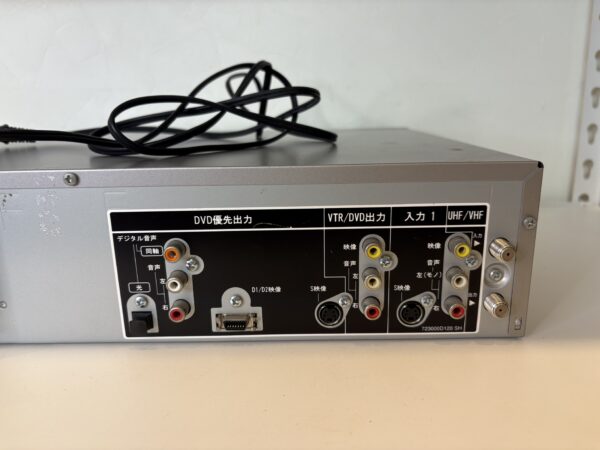 【整備品】TOSHIBA VHS/DVDデッキ D-VR5 - 画像 (3)